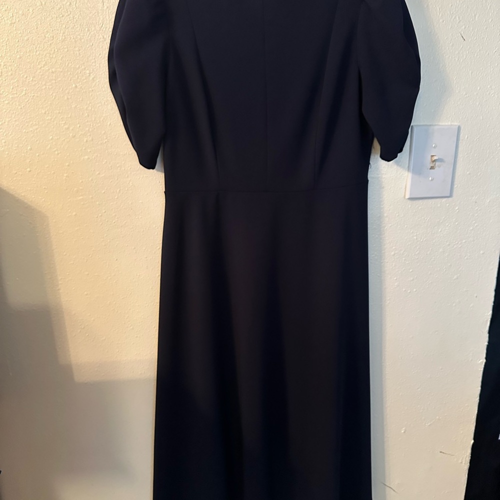 Elegant Navy Blue Women's Dress